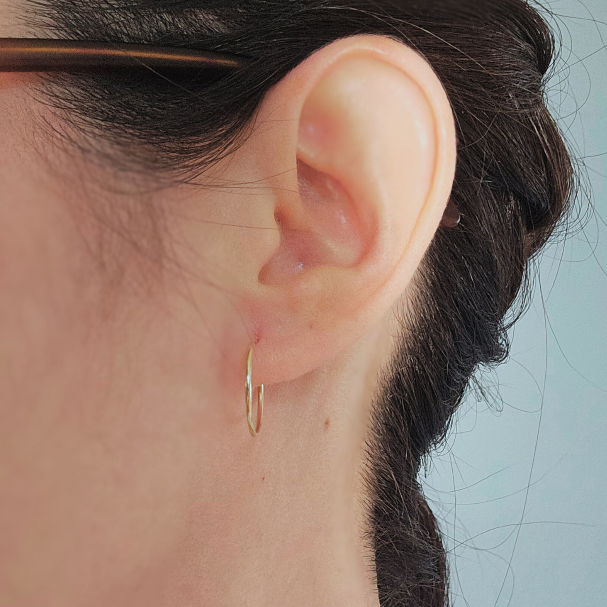 Endless Hoops, 10K Gold